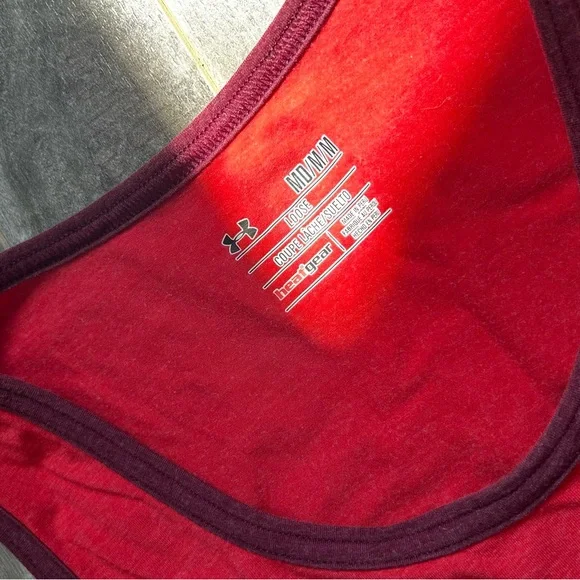 Under Armour Burgundy Tank Top - Picture 2 of 8